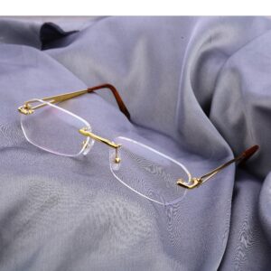 18kt  gold classic hallmark mens spectacle s54