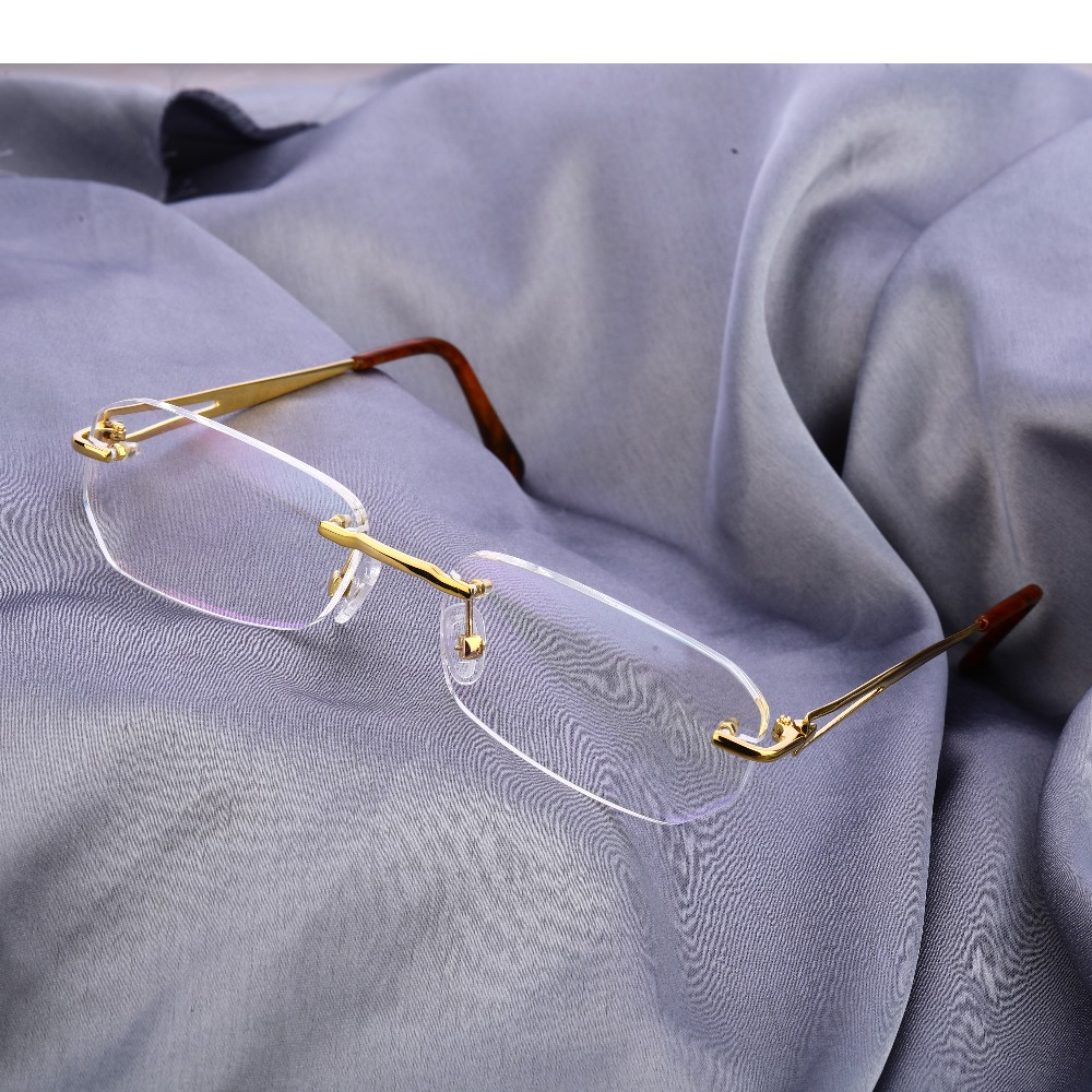 18kt  gold classic hallmark mens spectacle s54