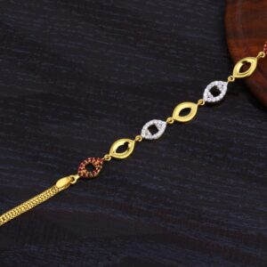 22KT Gold Ladies Hallmark Stylish Bracelet LB430