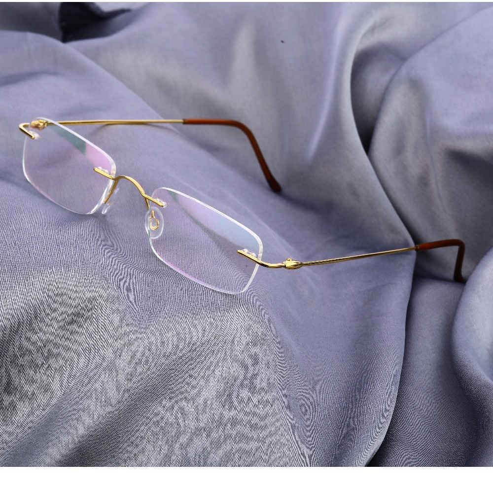 18kt   gold fancy mens spectacle s50