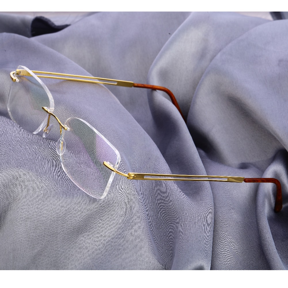 18kt Gold classic  mens spectacle s46