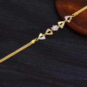 22KT Gold Ladies Hallmark Bracelet LB437
