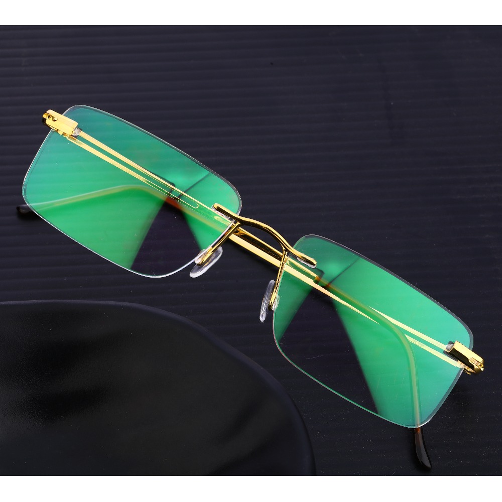 750 Gold hallmark gorgeous mens spectacle s37