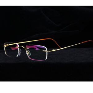 750 Gold fancy mens spectacle s44