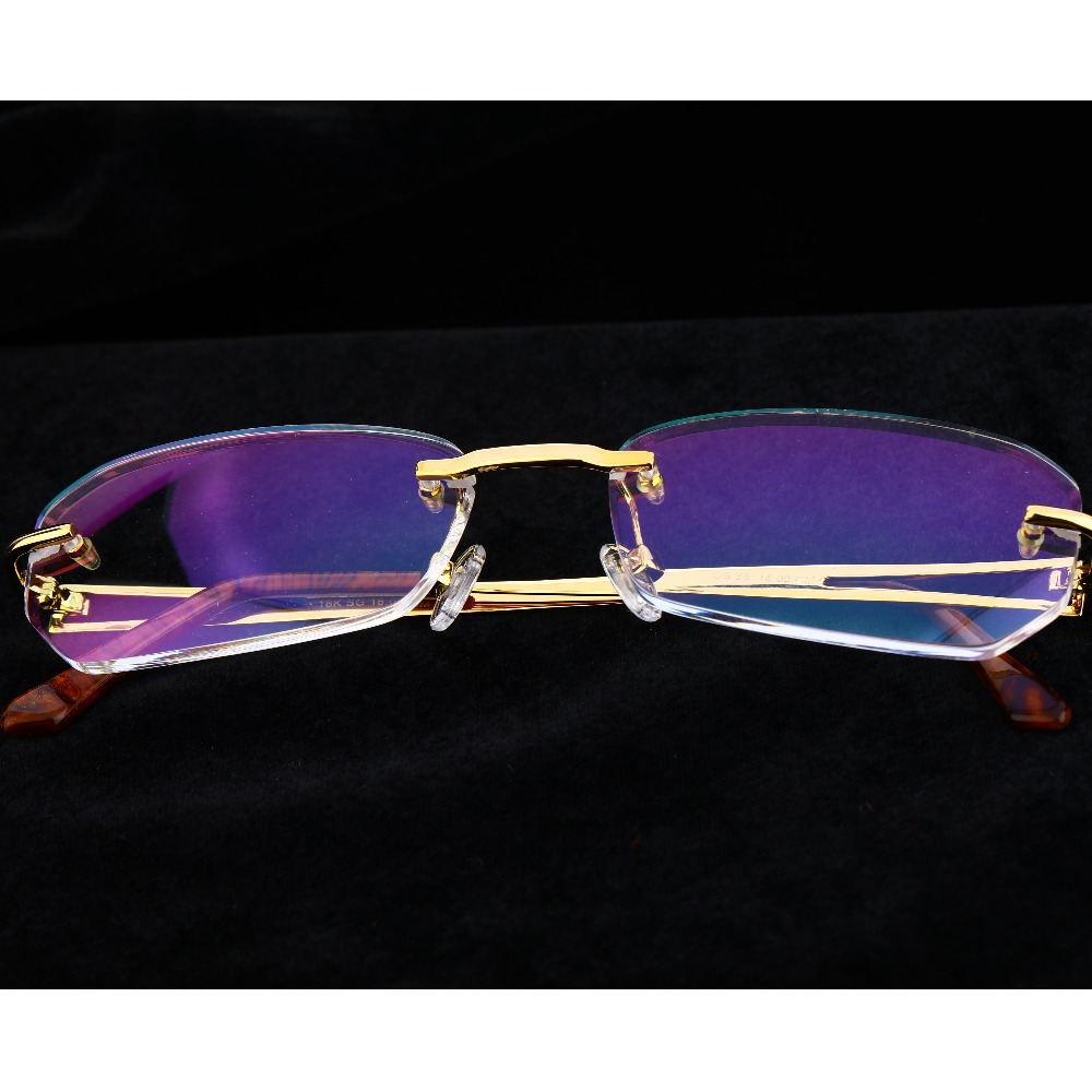 750 Gold designer mens spectacle s41 - Image 3