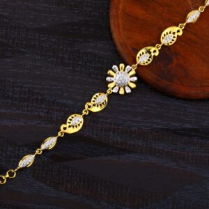 916 Gold Ladies Hallmark Exclusive Bracelet LB412