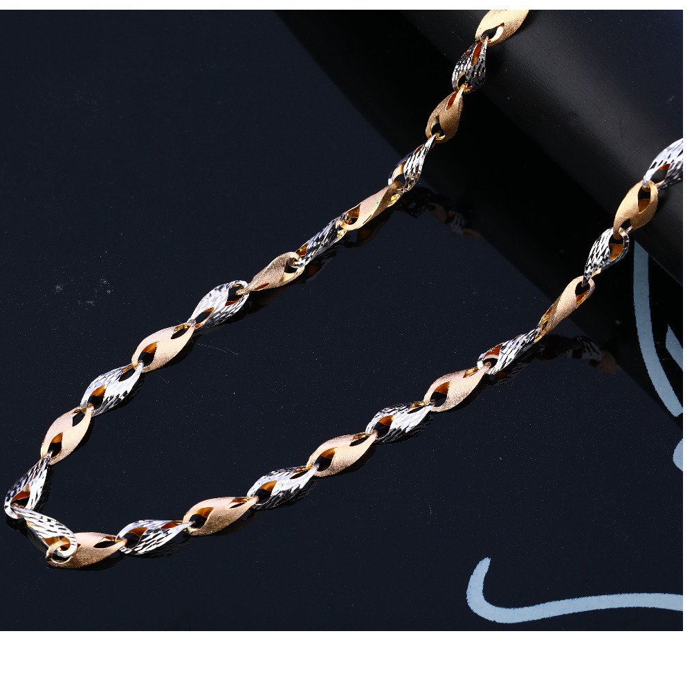 750 Rose Mens Fancy Hallmark Chain RMC96