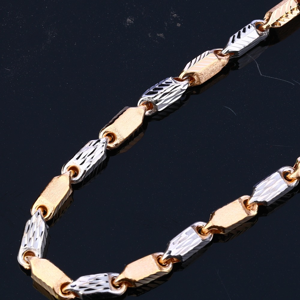 750 Rose Mens Exclusive Hallmark Chain RMC95 - Image 2