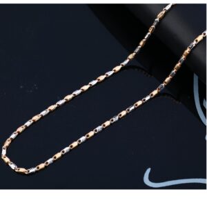 750 Rose Mens Delicate Hallmark Chain RMC94