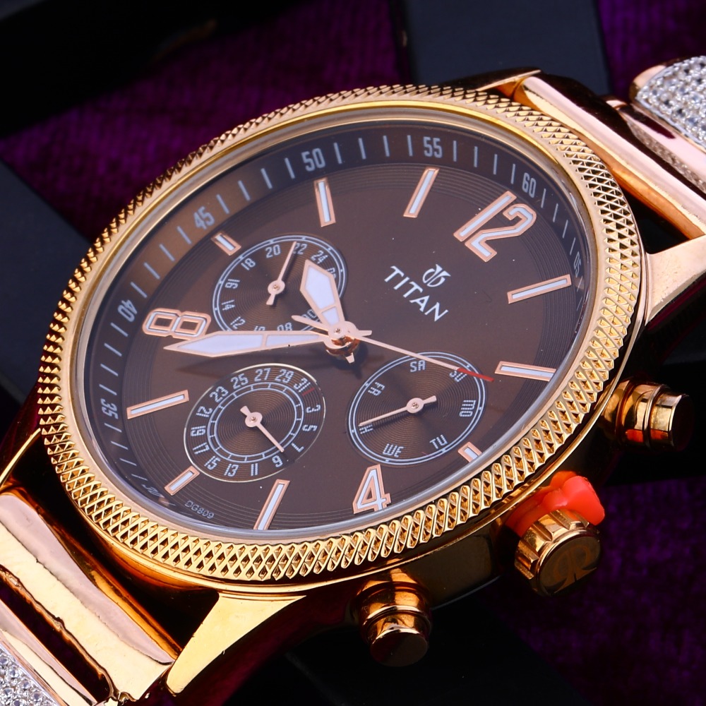 750 Rose Gold Delicate Mens Watch RMW12 - Image 2