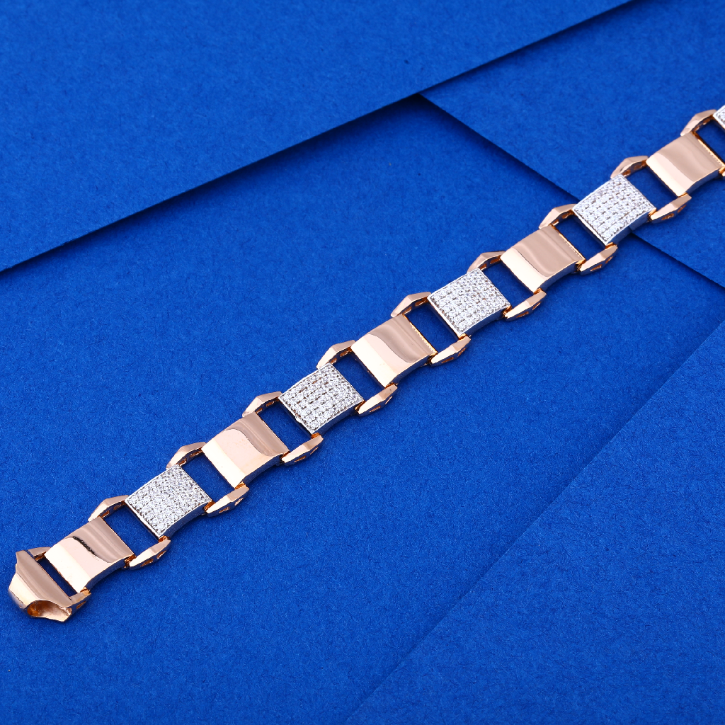 750 rose gold mens fency brecelet rmb 21