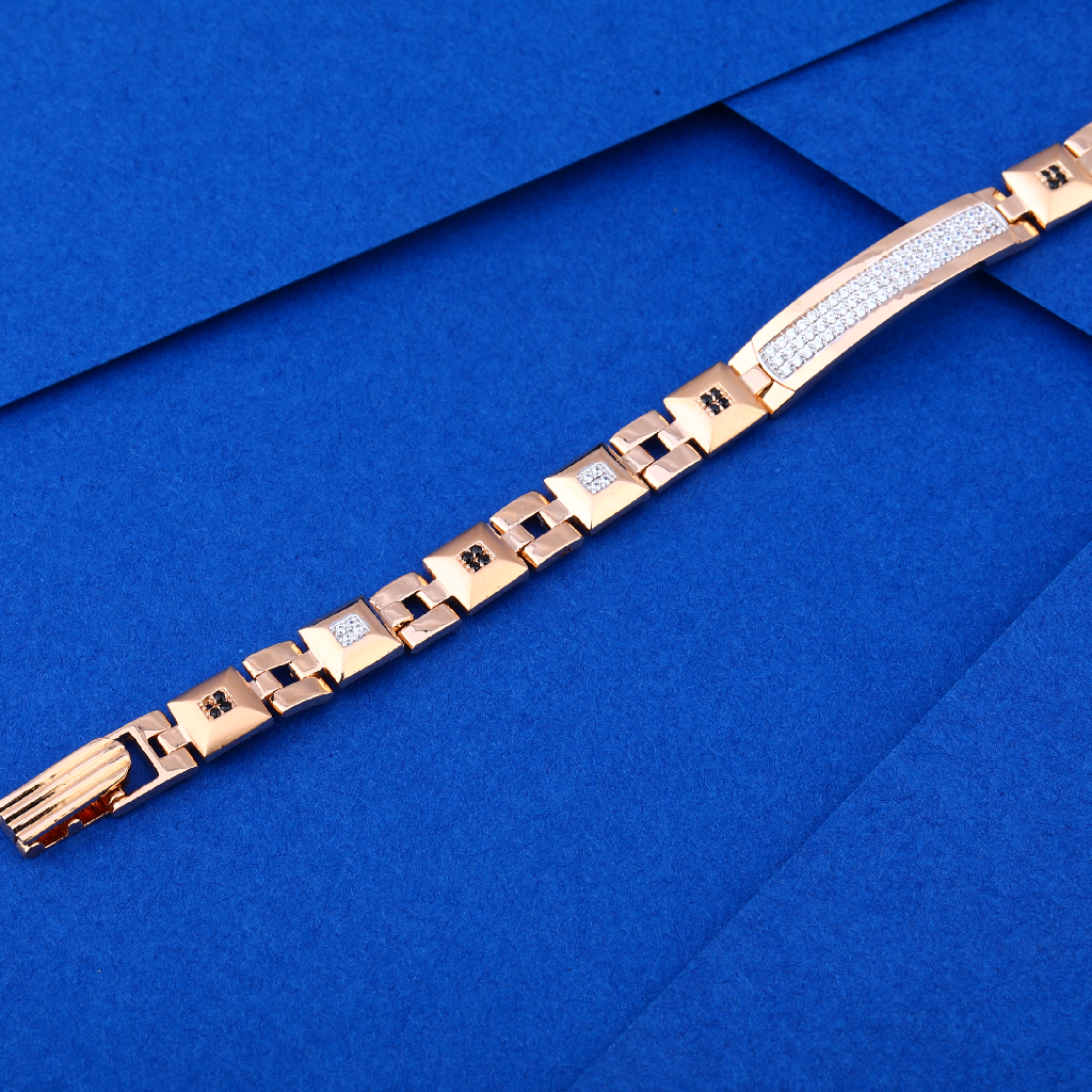 750 rose gold mens classic brecelet rmb 20