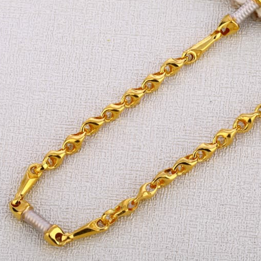 22ct gold mens hallmark choco chain mch 325 - Image 2
