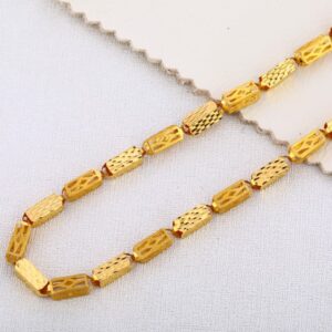 916 hallmark mens delicate choco chain mch 337