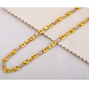22CT Gold Men's Choco Chain MCH320