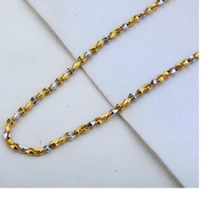 22CT Gold Hallmark Classic Men's Choco Chain MCH201