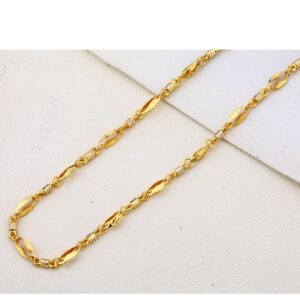 22KT Gold Hallmark Gorgeous Men's Choco Chain MCH283