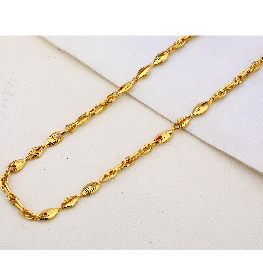 22KT Gold Hallmark Exclusive Men's Choco Chain MCH281
