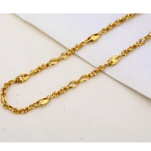 22CT Gold Men's Fancy Choco Chain MCH274