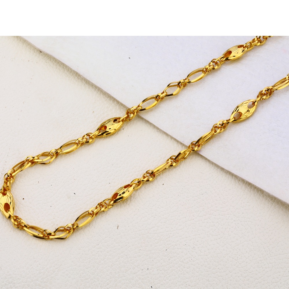 22CT Gold Men's Designer Choco Chain MCH271