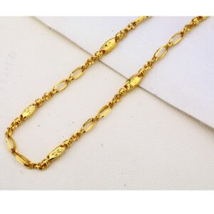 22CT Gold Mens Plain stylish Choco Chain MCH268