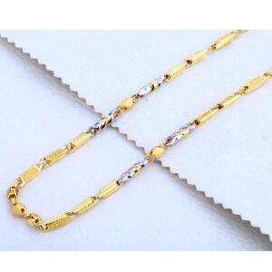 22CT Gold Mens Hallmark stylish Choco Chain MCH297