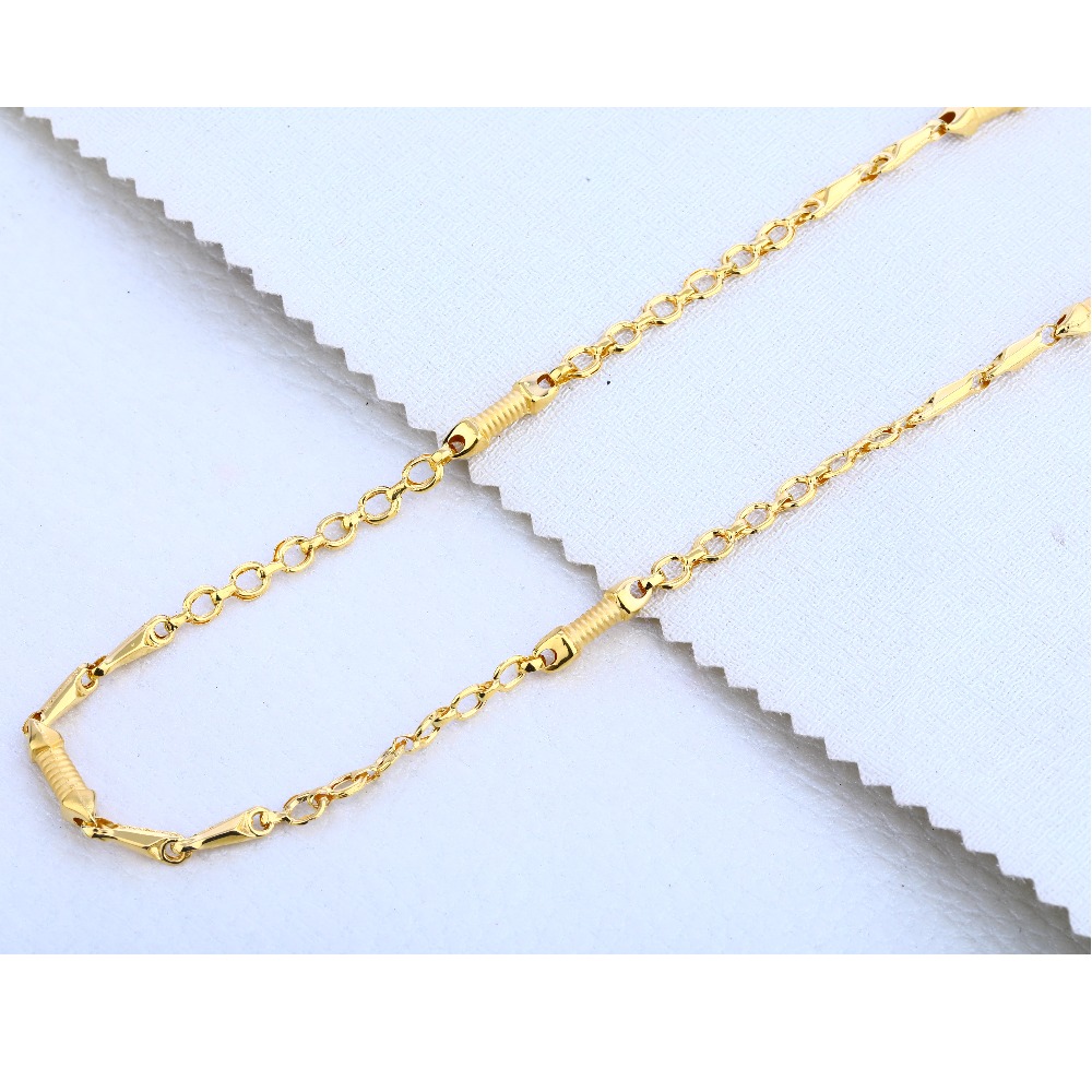 22CT Gold Mens Hallmark Gorgeous Choco Chain MCH296