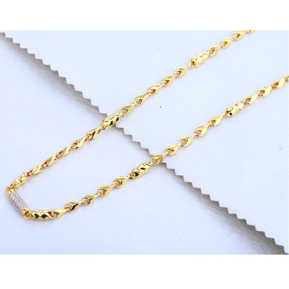 22CT Gold Mens Hallmark Designer Choco Chain MCH292