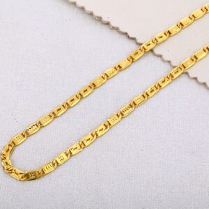 22KT Gold mens Hallmark Classic choco chain MCH583