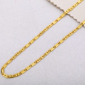 916 Gold mens Stylish Plain choco chain MCH587