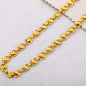 916 Gold mens Gorgeous Plain choco chain MCH588