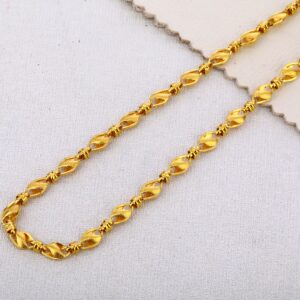 916 Gold mens Designer Plain choco chain MCH592