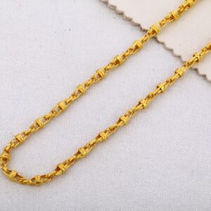 916 Gold mens Plain choco chain MCH594