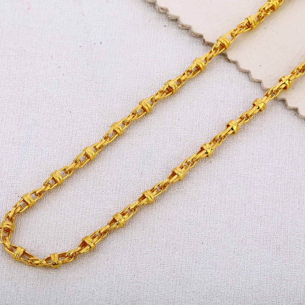 916 Gold mens Plain choco chain MCH594