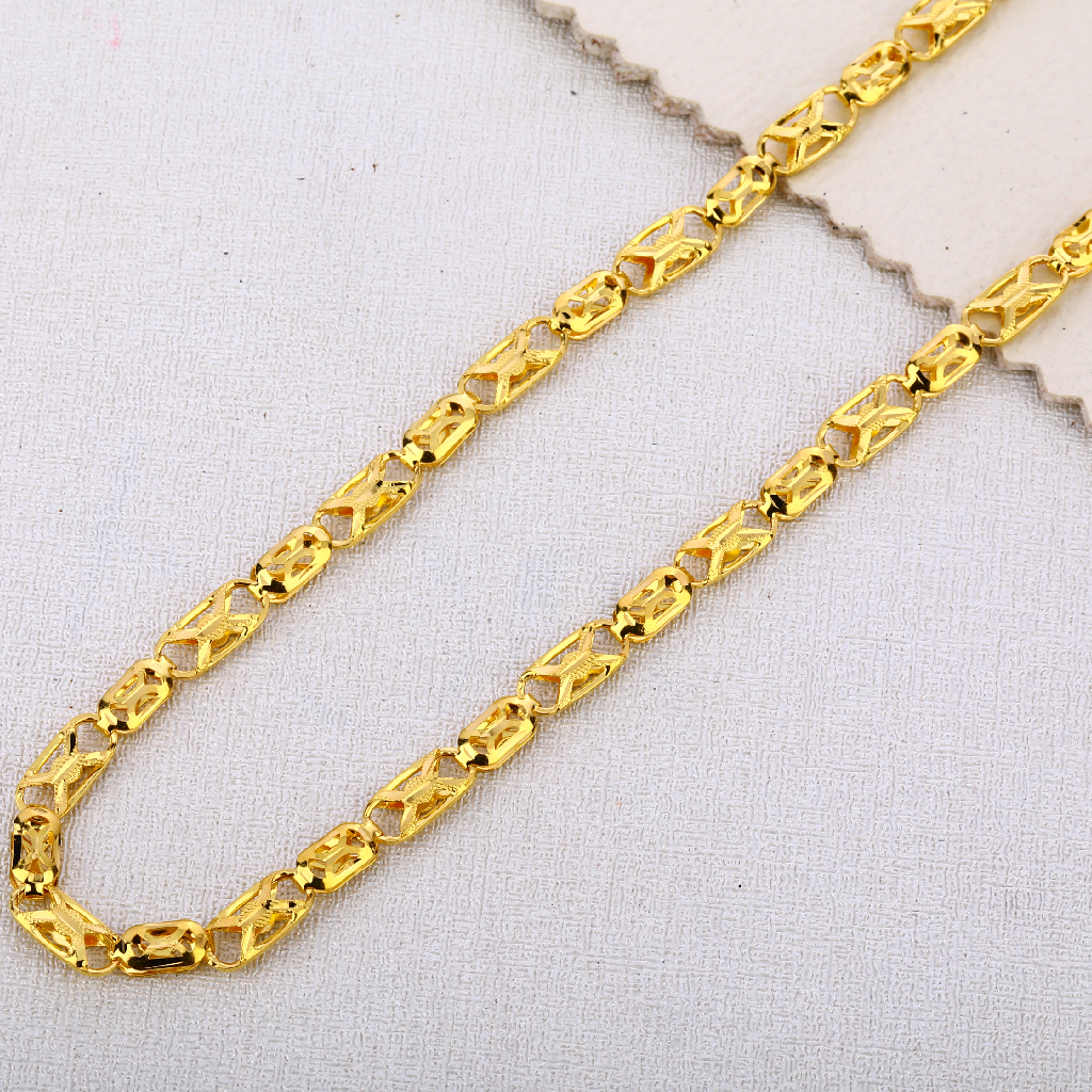 916 Gold mens Hallmark Stylish choco chain MCH595