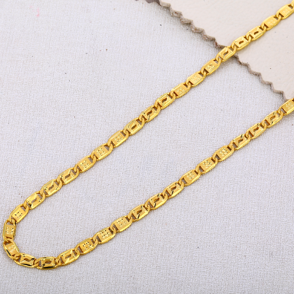916 Gold mens Hallmark Gorgeous choco chain MCH596