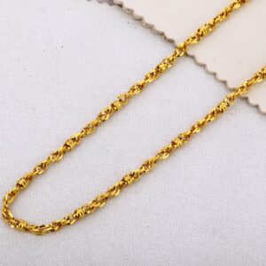 916 Gold mens Hallmark Fancy choco chain MCH597