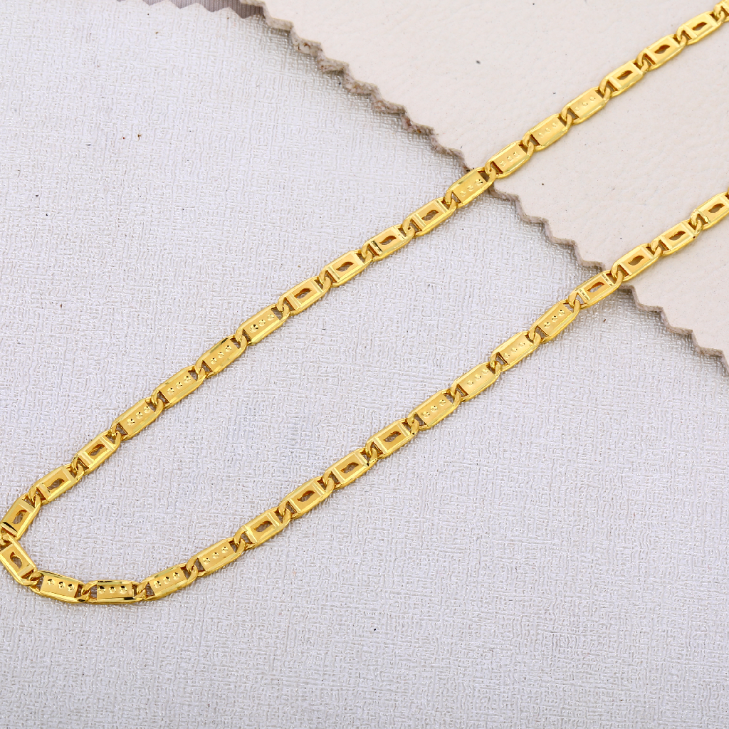 916 Gold mens Hallmark Designer choco chain MCH600