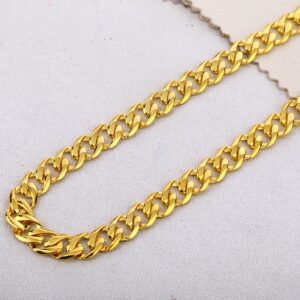 22CT Gold mens Stylish Plain choco chain MCH602