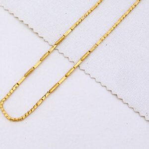 22CT Gold mens Fancy Hallmark choco chain MCH474