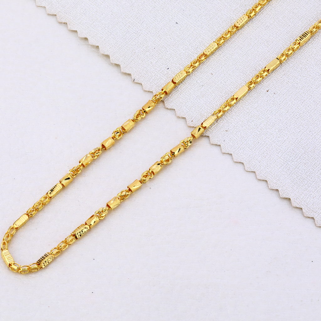 22CT Gold mens Exclusive Hallmark choco chain MCH475