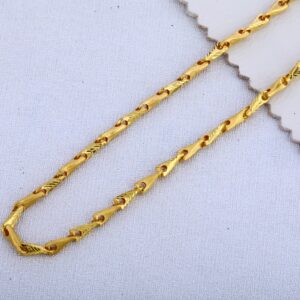 22CT Gold mens Hallmark choco chain MCH495