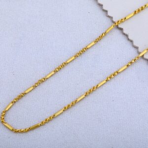 22kt gold mens Exclusive Plain choco chain MCH499