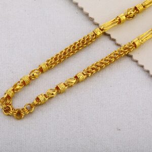 22kt gold mens hallmark delicate choco chain mch610