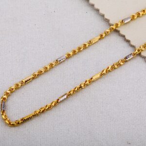 916 Gold Mens Stylish Choco Chain MCH615