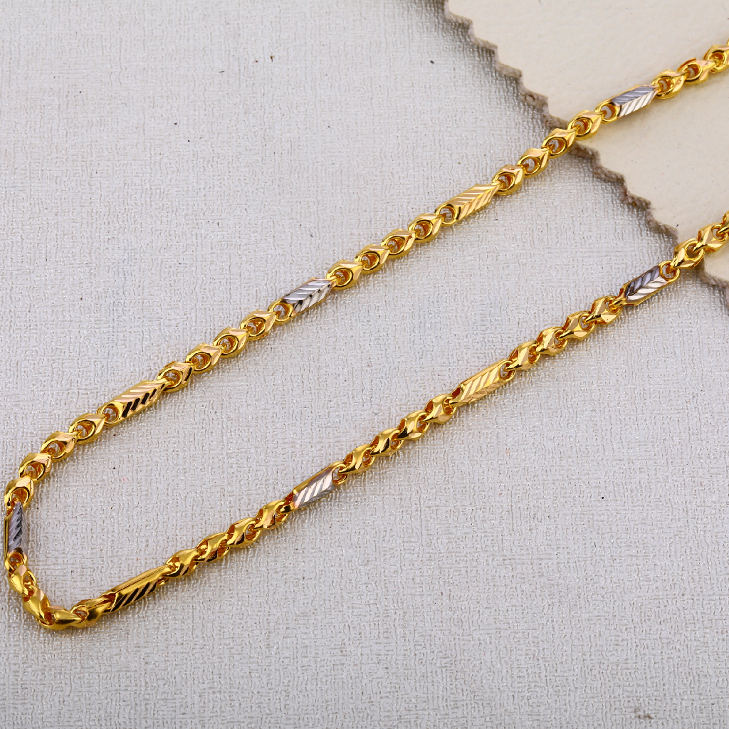 916 Gold Mens Stylish Choco Chain MCH615