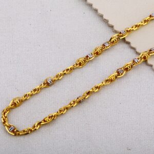 916 Gold Mens Gorgeous Choco Chain MCH616