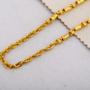 916 Gold Mens Designer Choco Chain MCH620