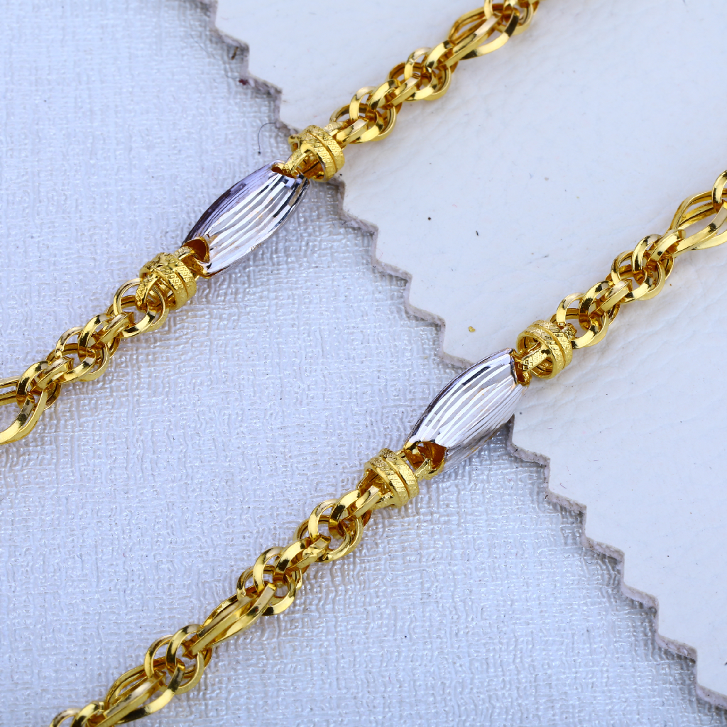 916 Gold Classic Fancy Chain MCH99 - Image 3