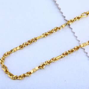 22KT Mens Plain Designer Choco Chain MCH100